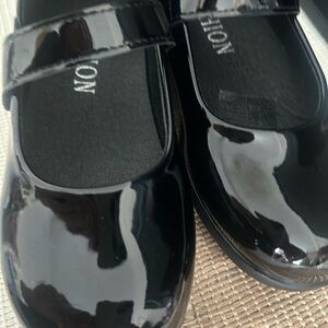 SHEIN Glossy Black Kids Dress Shoes